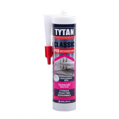 Клей монтажный прозрачный Tytan Classic Fix (310мл)